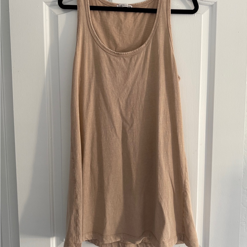 Zara Tan Dress